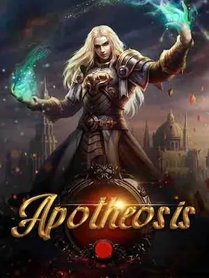 Novel cover for Apotheosis