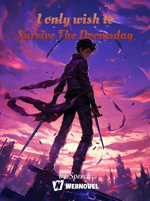 Novel cover for I Only Wish to Survive the Doomsday
