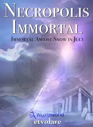 Novel cover for Necropolis Immortal