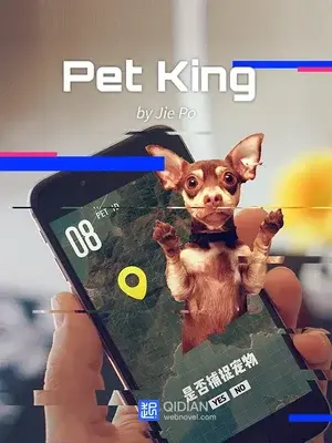 Novel cover for Pet King