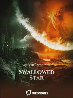 Novel cover for Swallowed Star