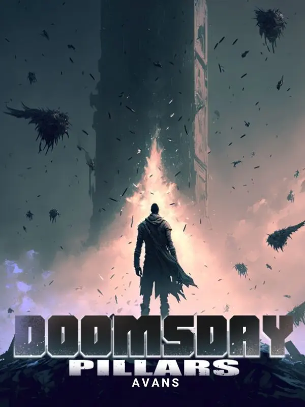 Novel cover for Doomsday Pillars